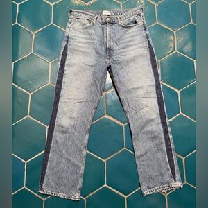 AGOLDE Pinch waist high rise kick jeans, size 30